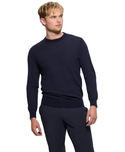 Guess Men's Fred Pullover Sweater In Black