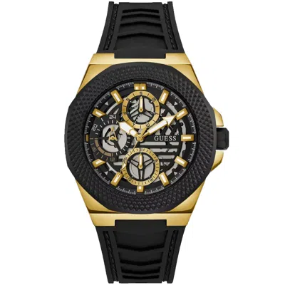 Guess Men's Front-runner Black Dial Watch