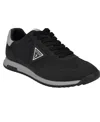 Guess Men's Gobert Lace-up Fashion Jogger Sneakers In Black,gray