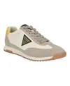 Guess Men's Gobert Lace-up Fashion Jogger Sneakers In Medium Natural,beige