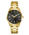 Guess Men's Gold Tone Analog Watch, 40mm In Gold