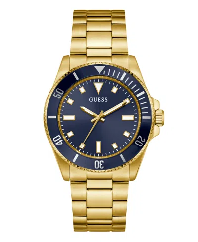 Guess Men's Gold Tone Analog Watch, 41mm