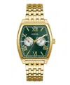 Guess Men's Gold Tone Multi-function Watch, 38mm In Gold