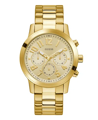Guess Men's Gold-tone Multi-function Watch, 44mm