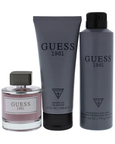 Guess Men's  1981 3pc Gift Set