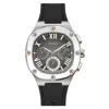 Guess Men's Headline Grey Dial Watch In Black