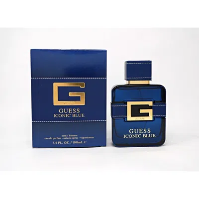 Guess Men's Iconic Blue Edp Spray 3.4 oz Fragrances 085715350008
