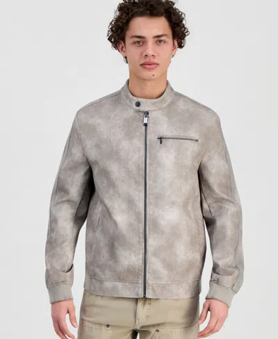 Guess Men's Justin Faux-leather Jacket