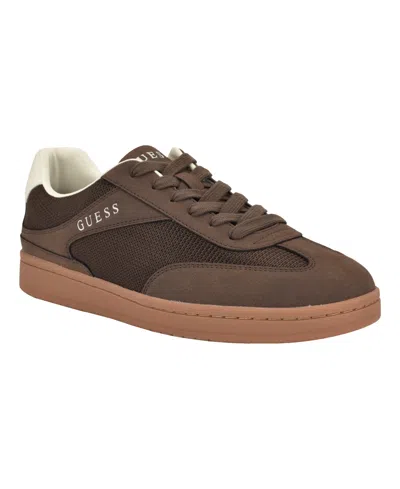 Guess Men's Lely T-toe Fashion Lace Up Sneakers