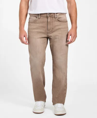 Guess Men's Mason Mid-rise Jeans In Brown