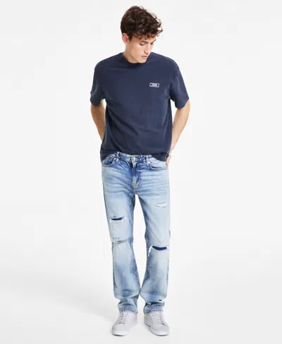 Guess Men's Mason Regular-fit Stretch Destroyed Jeans In Delacruz