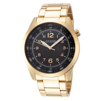 Guess Men's Max 42mm Quartz Watch Gw0493g2 In Gold