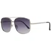 Guess Silver Sunglasses In Silver