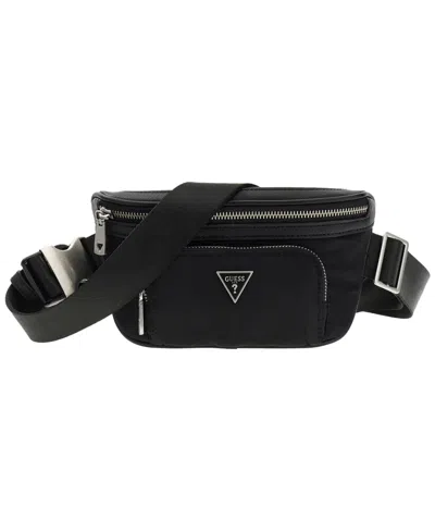 Guess Men's Milano Adjustable Strap Bum Bag In Black