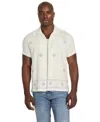 Guess Men's Mosley Embroidered Shirt In White