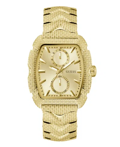 Guess Men's Multi-function Gold-tone Stainless Steel Watch, 40mm
