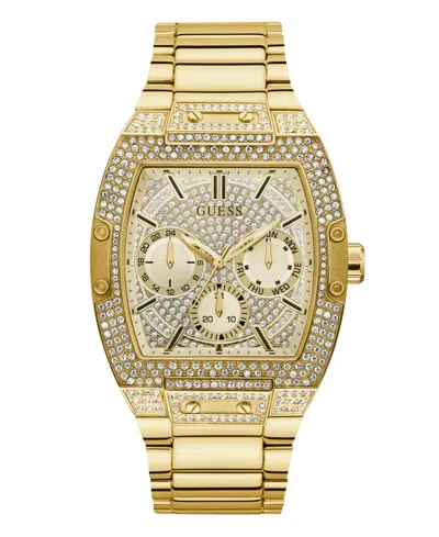 Guess Men's Multi-function Gold Tone Steel Watch, 43mm