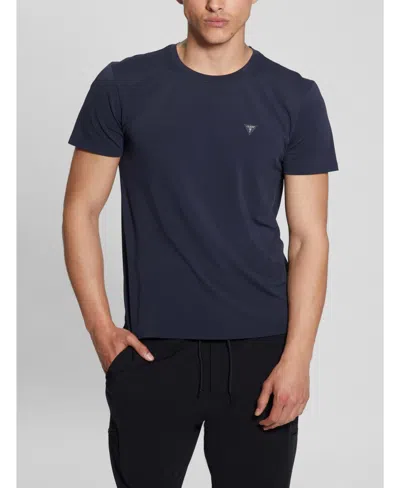 Guess Men's New Tech Stretch T-shirt In Smart Blue