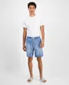 Guess Men's Orion Denim 7-1/2" Shorts In Blue