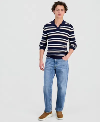 Guess Men's Owen Relaxed-fit Jeans In Blue