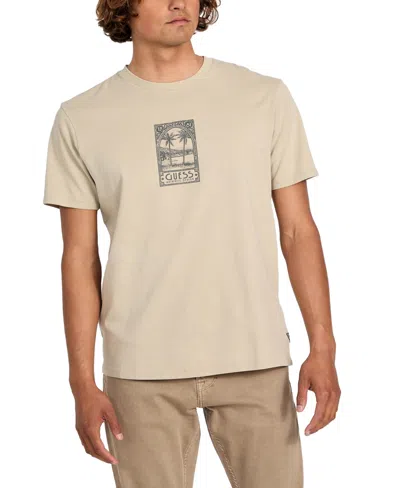 Guess Men's Paradise Postage Graphic T-shirt In Multi