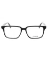 Guess Men's Rectangular Eyeglasses Gu547 In Black