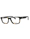 Guess Men's Rectangular Eyeglasses - Sleek Design In Black