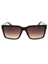 Guess Men's Rectangular Premium Sunglasses In Brown