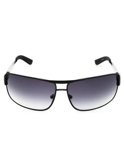 Guess Men's Rectangular Sunglasses In Black