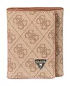 Guess Men's Rfid Quatro G Trifold Wallet In Brown