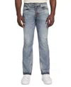 Guess Men's Rodeo Digitally Printed Stretch Regular-fit Jeans In Blue Genesis Clean
