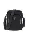 Guess Men's Roma Crossbody Bag In Dark Blue