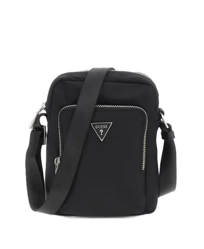 Guess Men's Roma Crossbody Bag In Dark Blue