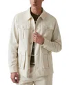 Guess Men's Saharian Regular-fit Twill Shirt Jacket In Quicksand