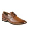 Guess Men's Sameer Tapered Lace Up Dress Oxfords In Medium Brown