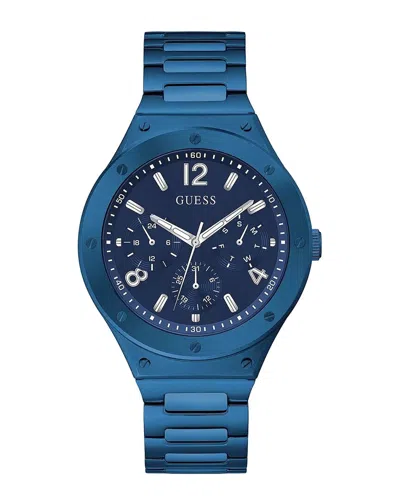 Guess Men's Scope Multifunction Blue Dial Watch