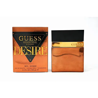 Guess Men's Seductive Desire Edt Spray 3.4 oz Fragrances 085715331557 In Transparent