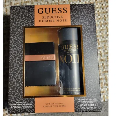 Guess Men's Seductive Homme Noir Gift Set Fragrances 84715329424