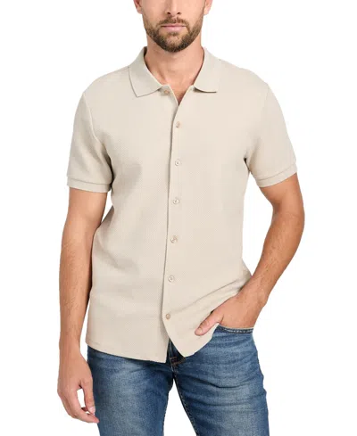 Guess Men's Short Sleeve T-shirt In Neutral
