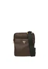 Guess Men's Shoulder Strap  Hmscalp3223-dkb Brown In Brown