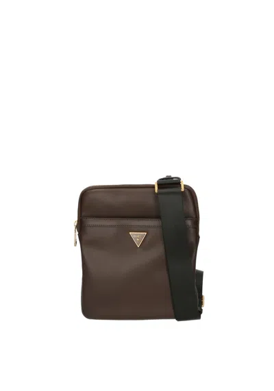 Guess Men's Shoulder Strap  Hmscalp3223-dkb Brown