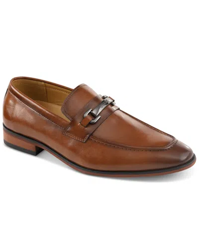 Guess Men's Sioden Dress Loafers In Brown