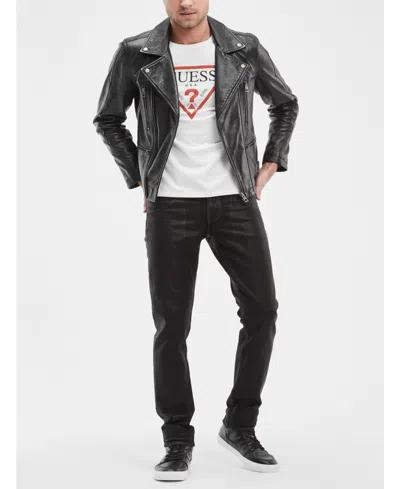 Guess Men's Slim Tapered Jeans In Black