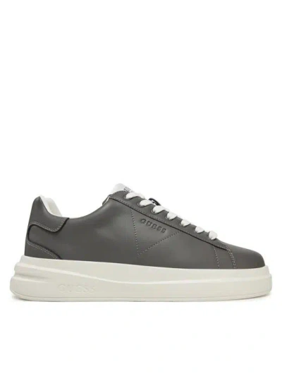 Guess Men's Sneakers  ♪ Lea12 Grey White In Gray