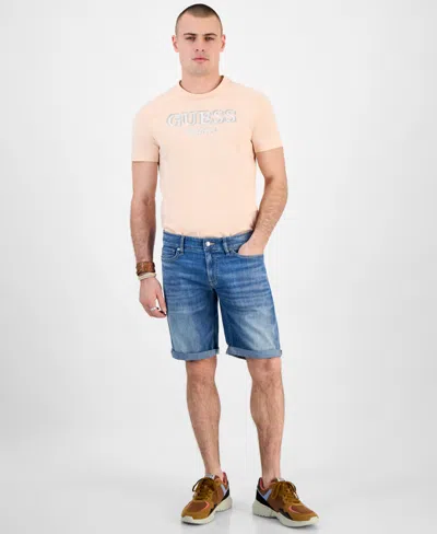 Guess Men's Sonny Slim-fit Stretch 12" Denim Shorts In The Driftwood