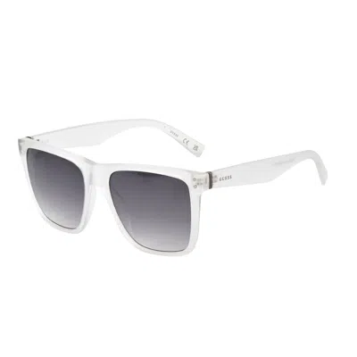 Guess Men's Sunglasses  Gf0235-27c  55 Mm Gbby2 In White