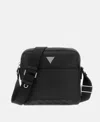 Guess Men's Torino Medium Crossbody Bag In Black