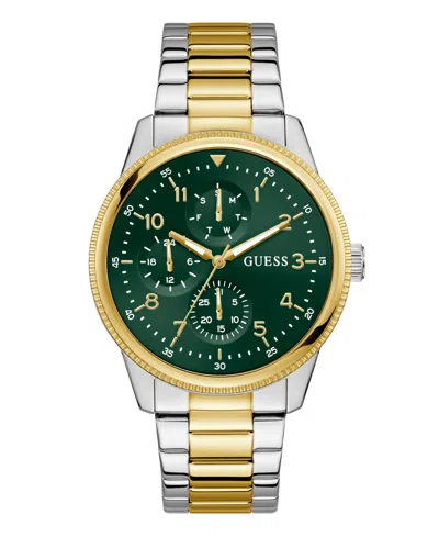 Guess Men's Two-tone Multi-function Watch, 44mm