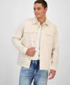 Guess Men's Urban Shirt Jacket In Neutral