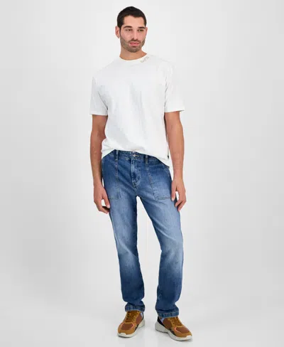 Guess Men's Utility Jeans In Blue